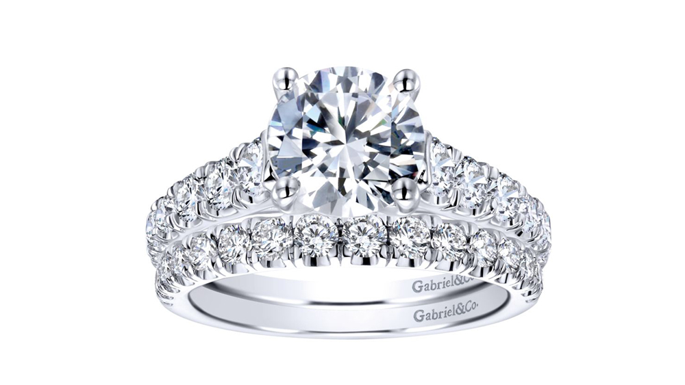 Designer engagement rings and wedding bands