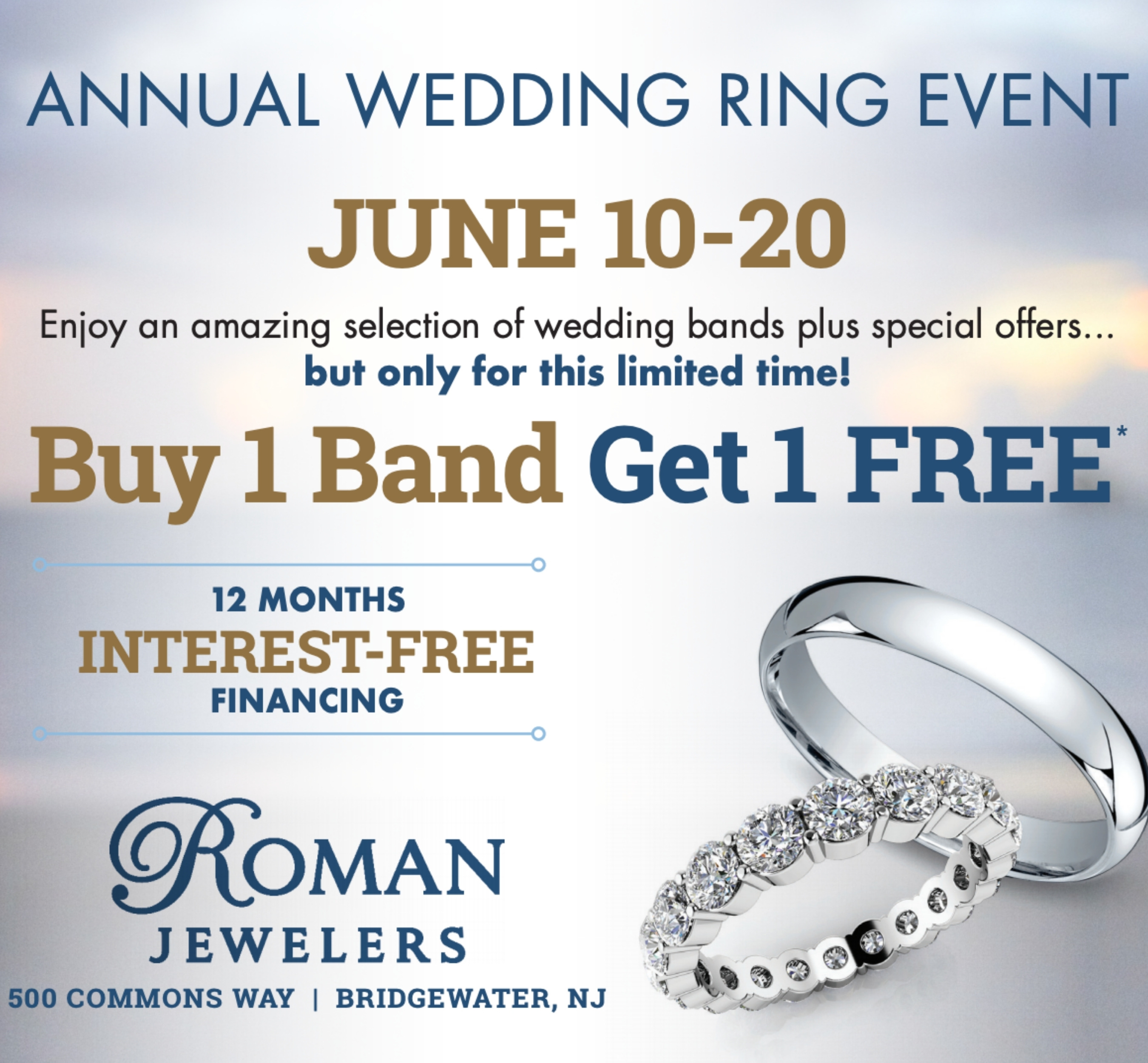 Annual BOGO Wedding Ring Event 2021