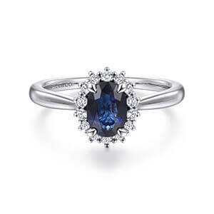 Sapphire Engagement Ring