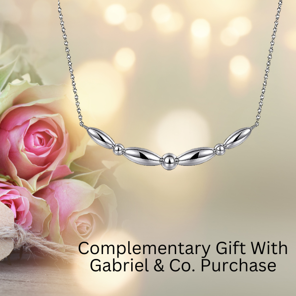 Complimentry gift with Gabriel & Co.