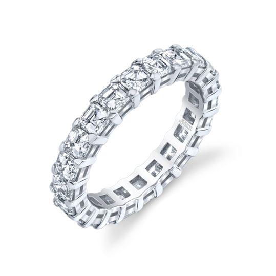 1/10 Carat T.W. Diamond 10kt White Gold Anniversary Ring - Walmart.com