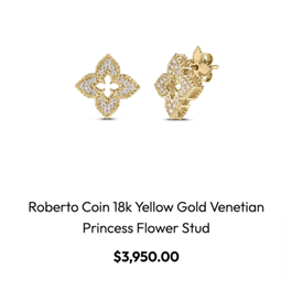 rorberto coin earring