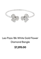 Diamond Flower bracelet