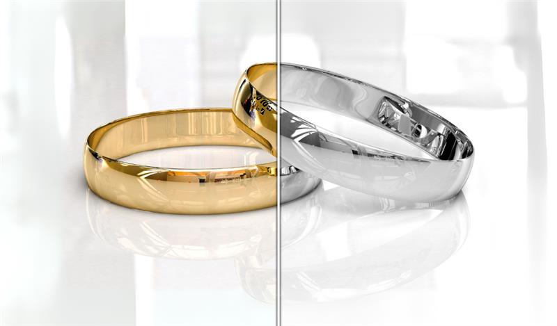 Yellow Gold or White Gold? Choosing the Perfect Wedding Band Metal Color at Roman Jewelers
