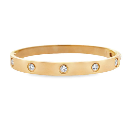 Diamond Station Bangle