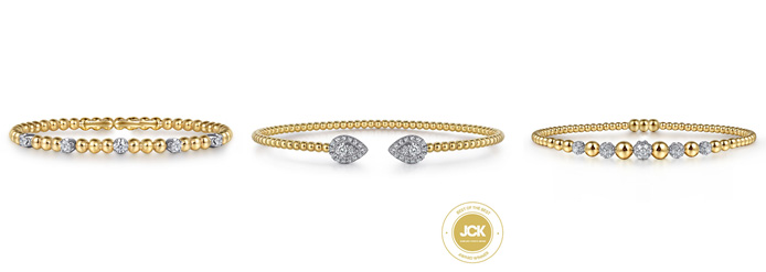 Best Gold Diamond Bangles for Layering