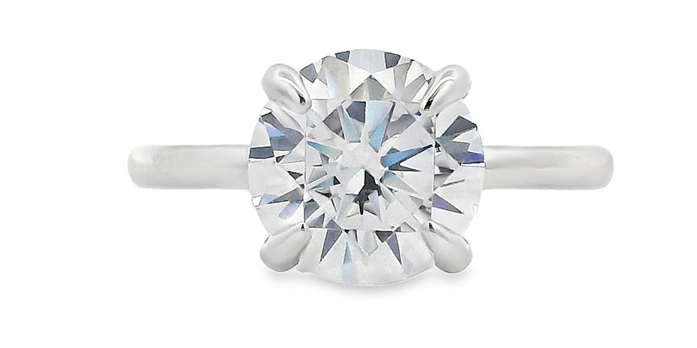 Solitaire engagement rings