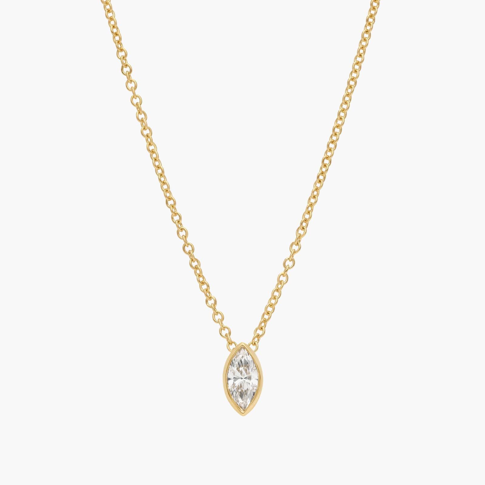 solitaire necklace