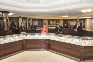 The sales stoff of Roman Jewelers in their newly renovated Flemington location