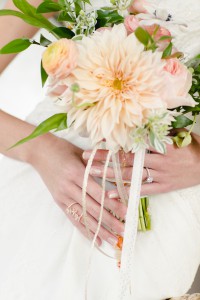 Bride with flower