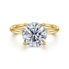 Gabriel & Co. "Azucena" 14K Diamond Engagement Ring Setting