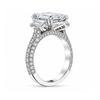 Joshua J Fine Jewelry Platinum Gold 6.81 Carat Diamond Engagement Ring