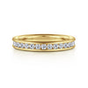 Gabriel & Co. 14K White Gold 1/2-Carat Channel Set Anniversary Band