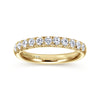 Gabriel & Co. "Portofino" 14K French Pave 0.5ct Diamond Wedding Band