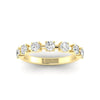 14K Yellow Gold Lab Grown Diamond Orbit Band