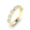14K Yellow Gold Lab Grown Diamond Orbit Band