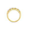 18K Yellow Gold 5-Stone Diamond Anniversary Band