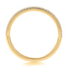 14K Yellow Gold Diamond Anniversary Band