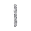 Gabriel & Co. 14K White Gold Twist Diamond Anniversary Band