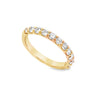 Roman Jewelers Signature 14K Yellow Gold 3/4-Carat Diamond Anniversary Band