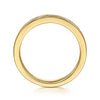 Gabriel & Co. 14K Yellow Gold Channel Baguette Anniversary Band