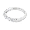 Roman Jewelers Signature 14K White Gold 7-Stone Shared-Prong Diamond Band