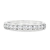 Roman Jewelers Signature 14K White Gold Half-Carat Channel Set Diamond Band