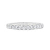 Roman Jewelers Signature 14K White Gold 1/3-Carat Diamond 11-Stone Anniversary Band