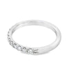 Roman Jewelers Signature 14K White Gold 1/3-Carat Diamond 11-Stone Anniversary Band