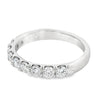 Roman Jewelers Signature 14K White Gold 1-Carat Diamond 11-Stone Anniversary Band