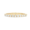 Roman Jewelers Signature 14K Yellow Gold 1/3-Carat Diamond 11-Stone Anniversary Band