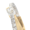 Marco Bicego 18K "Masai" Double-Band Diamond Ring with Diamonds