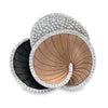 Cammilli 18K White and Natural Beige and Black Lava Gold "Hypnose"  Diamond Ring