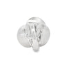 Cammilli 18K White and Natural Beige and Black Lava Gold "Hypnose"  Diamond Ring