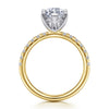 Gabriel & Co. "Winslow" 14K Two-Tone Marquise Diamond Engagement Ring Setting