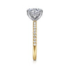 Gabriel & Co. "Allison" 14K Two-Tone Engagement Ring Setting