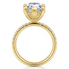 Gabriel & Co. "Adela" 14K Pear Diamond Engagement Ring Setting