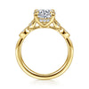 Gabriel & Co. "Brigida" 14K Vintage Inspired Diamond Engagement Ring Setting