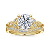 Gabriel & Co. "Brigida" 14K Vintage Inspired Diamond Engagement Ring Setting