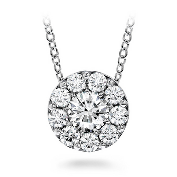 Hearts on Fire 18K White Gold Diamond Pendant