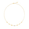 Marco Bicego 18K "Siviglia" Station Necklace with Diamonds