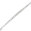 18K White Gold Graduating DiamondTennis Necklace