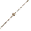 18K White Gold 8-Station Diamonds By The Yard Necklace