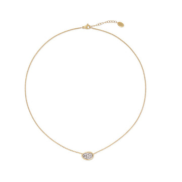 Marco Bicego 18K Two-Tone Diamond Petal Necklace