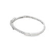 Damaso 18K White Gold Diamond Bangle