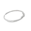Damaso 18K White Gold Diamond Bangle