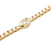 Norman Silverman 18K Yellow Gold 3.3 Carat Diamond Bracelet