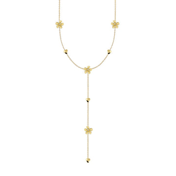 Cammilli 18K Yellow Sunrise Gold 'Cherry Bloom' Diamond Collier
