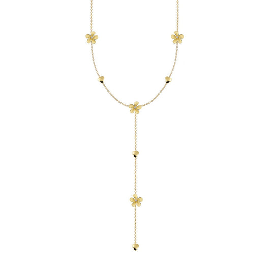 Cammilli 18K Yellow Sunrise Gold 'Cherry Bloom' Diamond Collier