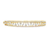 18K Yellow Gold Diamond Bangle Bracelet